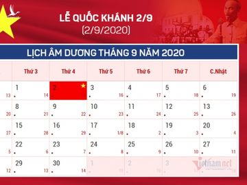 14 ngày nghỉ lễ, Tết năm 2020