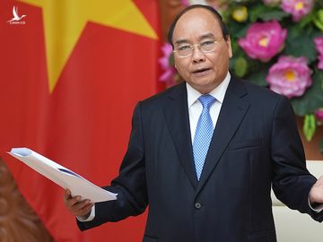 Thủ tướng Nguyễn Xuân Phúc. Ảnh: VGP 