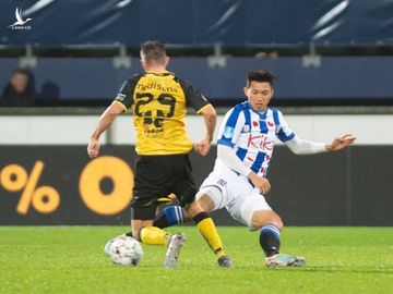 Đoàn Văn Hậu gây sốt chơi trận ra mắt SC Heerenveen