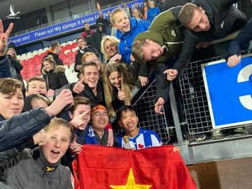 Đoàn Văn Hậu gây sốt chơi trận ra mắt SC Heerenveen