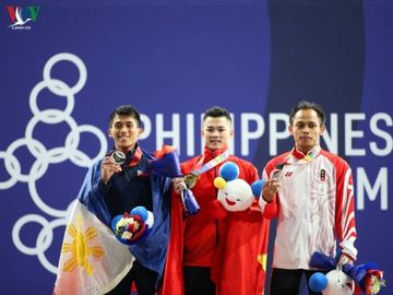 ngay thi dau chinh thuc thu hai sea games 30: tiep noi con mua "vang" hinh 1