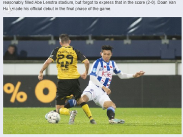 Báo Hà Lan nói gì về màn ra mắt của Văn Hậu ở Heerenveen? - 2