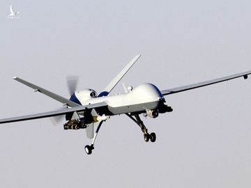 Máy bay không người lái MQ-9 Reaper được trang bị 2 tên lửa Hellfire để diệt các mục tiêu mặt đất /// Ảnh: Wikipedia