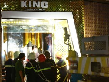 Sập trong vũ trường King Night Club: Có người thiệt mạng, công an tiếp tục cứu nạn nhân bị kẹt - Ảnh 10.