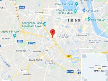 Xe bien so xanh boc chay giua duong vanh dai 3 hinh anh 2 map_thanhxuan_chayxe.jpg