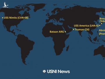 Iran nóng rực: Tàu sân bay, tên lửa Mỹ áp sát, hàng không mẫu hạm Pháp hừng hực vào thế - Ảnh 4.