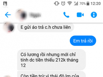 Bị tố quỵt hàng triệu đồng khiến nữ sinh phải vay tiền về quê, nữ quản lý đáp lại đầy bức xúc: Bánh chưng con chị thêm thịt nhờ em - Ảnh 4.