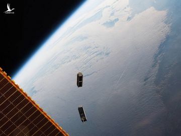 Các vệ tinh chụp ảnh trái đất của Công ty Planet Labs (Mỹ) /// Ảnh: NASA