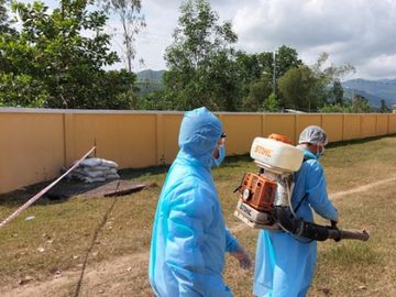 Cận cảnh bên trong khu cách ly người Việt trở về từ Daegu, vùng dịch Covid 19 ở Hàn Quốc - Ảnh 3.