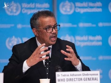 Giám đốc WHO ông Tedros Adhanom Ghebreyesus trong cuộc họp tại Geneva, Thụy Sĩ vào ngày 11/2. Ảnh: WHO