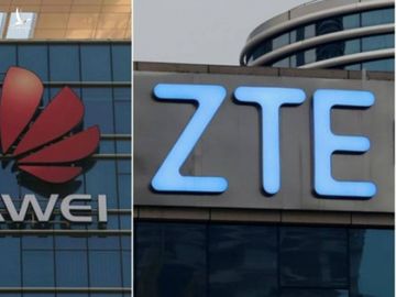 Huawei và ZTE bị coi là công ty gây đe dọa an ninh quốc gia Mỹ từ tháng 11.2019 /// AFP/Reuters