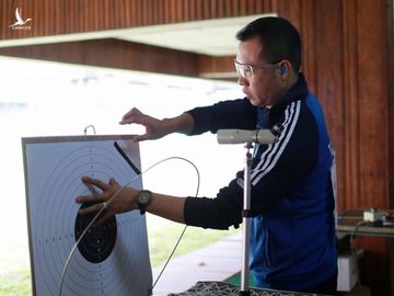 Trường bắn Trung tâm Nhổn xây dựng từ năm 2002 đã quá lạc hậu, sử dụng bia giấy nên sẽ được cải tạo để phục vụ SEA Games 31 /// Vy Khánh