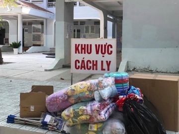 Khu cách ly tại Bệnh viện đa khoa tỉnh Bạc Liêu /// Ảnh: Trần Thanh Phong