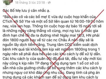 cong an trieu tap 2 nguoi phu nu tung tin ha noi "vo tran vi covid-19" hinh 2