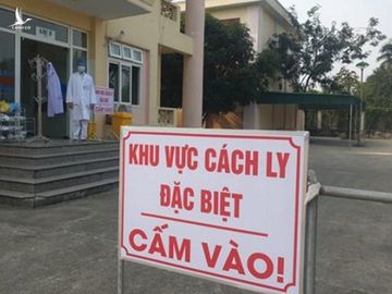 Khu cách ly người có nguy cơ cao nhiễm Covid-19 tại Nghệ An /// ẢNH K.HOAN