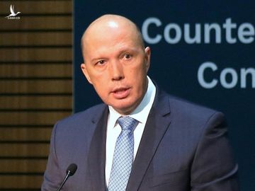 Bộ trưởng Nội vụ Úc Peter Dutton /// Reuters