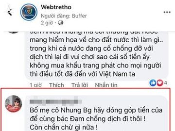 Dân mạng đề nghị gia đình Bệnh nhân thứ 17 Nguyễn Hồng Nhung góp tiền chống dịch Covid-19 - Hình 10