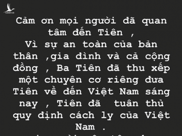 Ái nữ hàng hiệu Tiên Nguyễn đáp chuyên cơ về Việt Nam chấp hành cách ly - 2