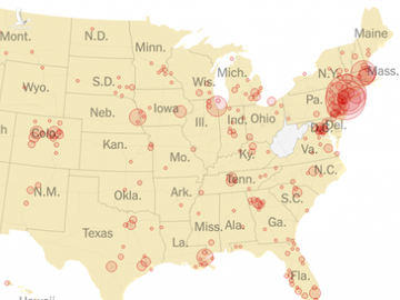 Mỹ chỉ còn 1 bang duy nhất chưa có ca bệnh COVID-19 - Ảnh 1.