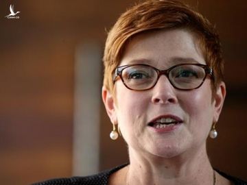 Ngoại trưởng Australia Marise Payne phát biểu tại buổi họp báo ở đại sứ quán Australia tại Bangkok, Thái Lan tháng 1/2019. Ảnh: Reuters. 