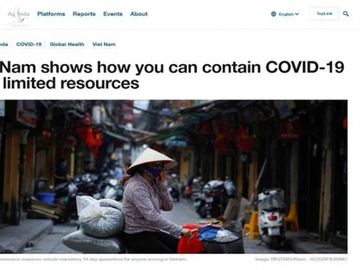 WEF: Viet Nam tro thanh 