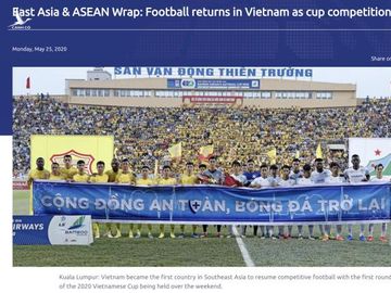 AFC tự hào: 'Việt Nam là nước Đông Nam Á đầu tiên đưa bóng đá trở lại' - 1