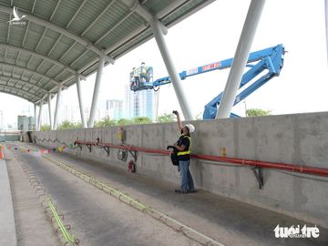 Nhà ga ngầm Ba Son tuyến metro đã thành hình giữa lòng Sài Gòn - Ảnh 9.