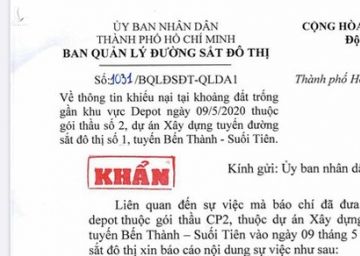 Ban quản lý đường sắt đô thị báo cáo UBND TPHCM vụ nhà thầu Việt bị bắt nạt - Ảnh 1.