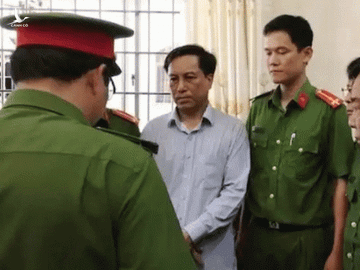 Ông Diệp Văn Thạnh, cựu Chủ tịch UBND TP.Trà Vinh, bị bắt tạm giam do liên quan đến sai phạm trong quản lý đất đai /// Ảnh: B.B