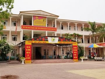 Một dãy phòng học của trường Tiểu học Quang Trung, quận Ngô Quyền, TP Hải Phòng. Ảnh: Giang Chinh.