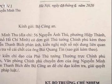 Phó Thủ tướng yêu cầu Bộ Công an giải quyết đơn vụ tiến sĩ Bùi Quang Tín tử vong - Ảnh 2.