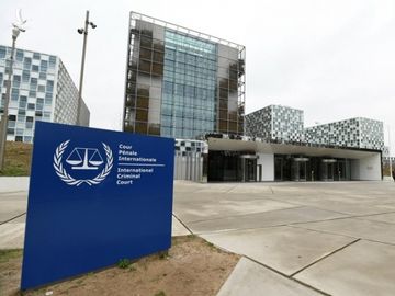 Bên ngoài trụ sở Tòa án Hình sự Quốc tế tại thành phố The Hague, Hà Lan /// Reuters