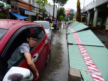 Đường Nguyễn Hữu Cảnh ngập nặng, ông chủ 'siêu máy bơm' nói gì?