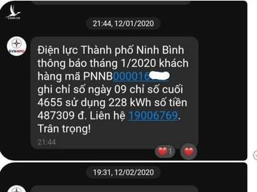 EVN Ninh Bình yêu cầu khách hàng nghỉ việc đi kiểm định điện kế