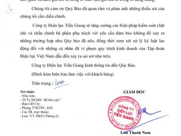 EVN Tiền Giang nhận sai sót 'hoá đơn tiền điện 6 tháng liền giống nhau'