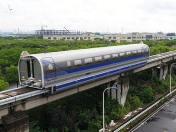 Trung Quốc chạy thử thành công tàu đệm từ tốc độ cao 600 km/h. - Ảnh 4.