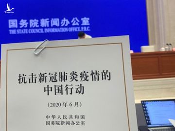 Trung Quốc công bố Sách trắng COVID-19, tuyên bố tuyệt đối không bồi thường - Ảnh 1. Trung Quốc công bố Sách trắng COVID-19, tuyên bố tuyệt đối không bồi thường - Ảnh 1.
