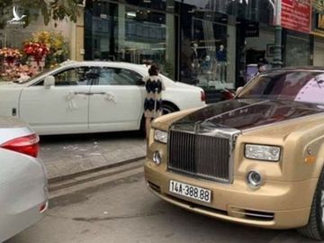 Siêu xe RollsRoyce bốc cháy ngùn ngụt ở Quảng Ninh - ảnh 1