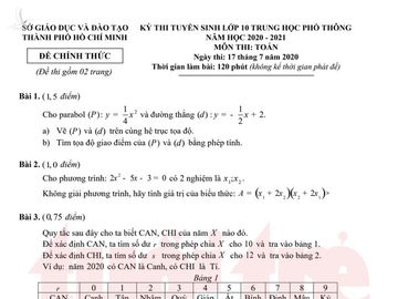 TP.HCM công bố đáp án bài thi tuyển sinh lớp 10 - Ảnh 7.