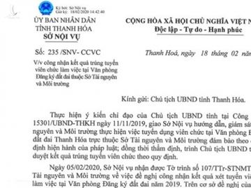 Gần 300 thí sinh ở Thanh Hóa ‘mòn mỏi’ chờ quyết định sau thi tuyển viên chức