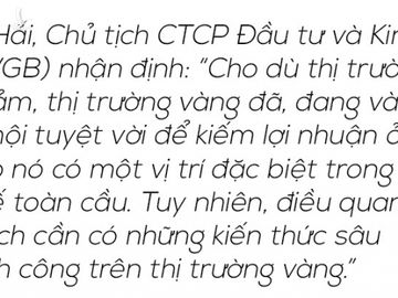 Những cơn địa chấn giá vàng trong 10 năm qua