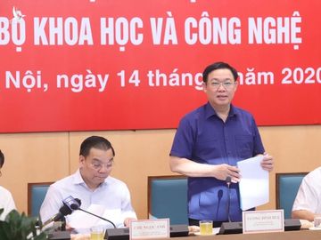 Ông Vương Đình Huệ: Đưa Hà Nội thành trung tâm khoa học công nghệ