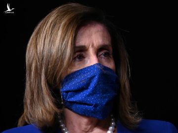 Chủ tịch Hạ viện Nancy Pelosi tại quốc hội Mỹ, thủ đô Washington, ngày 29/7. Ảnh: Reuters.