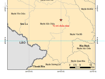 Trong hơn 24h, Mộc Châu liên tiếp hứng 11 trận động đất, khiến nhà ở Hà Nội rung lắc - Ảnh 1.