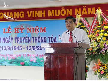 Ban Bí thư kỷ luật cách hết chức vụ Đảng của nguyên Chánh án Tòa án nhân dân Đồng Tháp Nguyễn Thành Thơ - Ảnh 1.