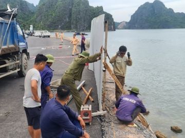 Nhà thầu có trách nhiệm trong vụ ô tô lao xuống biển Hạ Long, 4 người tử vong - ảnh 1