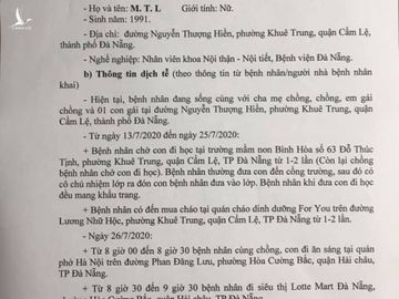 Nữ bệnh nhân Covid-19 số 483 không hợp tác, không khai báo lịch trình, nơi ở - Ảnh 1.