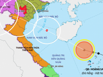 Áp thấp nhiệt đới đang trên biển Hoàng Sa, ngày 2-8 có thể thành bão - Ảnh 1.