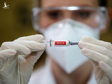 Một liều vaccine của Sinovac được thử nghiệm tại Brazil, ngày 8/8. Ảnh: Reuters