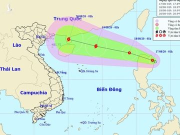 Áp thấp khả năng mạnh thành bão đang hướng vào Biển Đông - 1